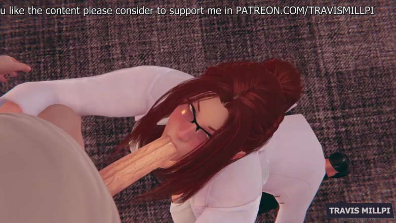 TravisMillpi: Privéles met de roodharige professor mislukt de test, word gestraft