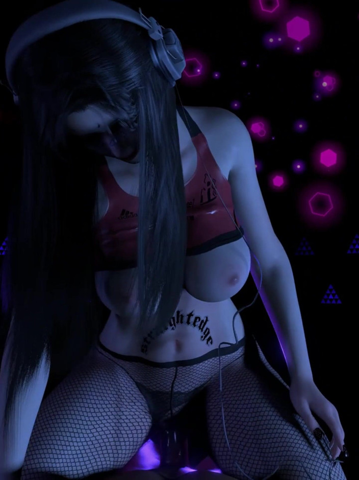 X Hentai: Goddess of Fire Glow: Virtual Curves Beyond - 3D Animation Hentai