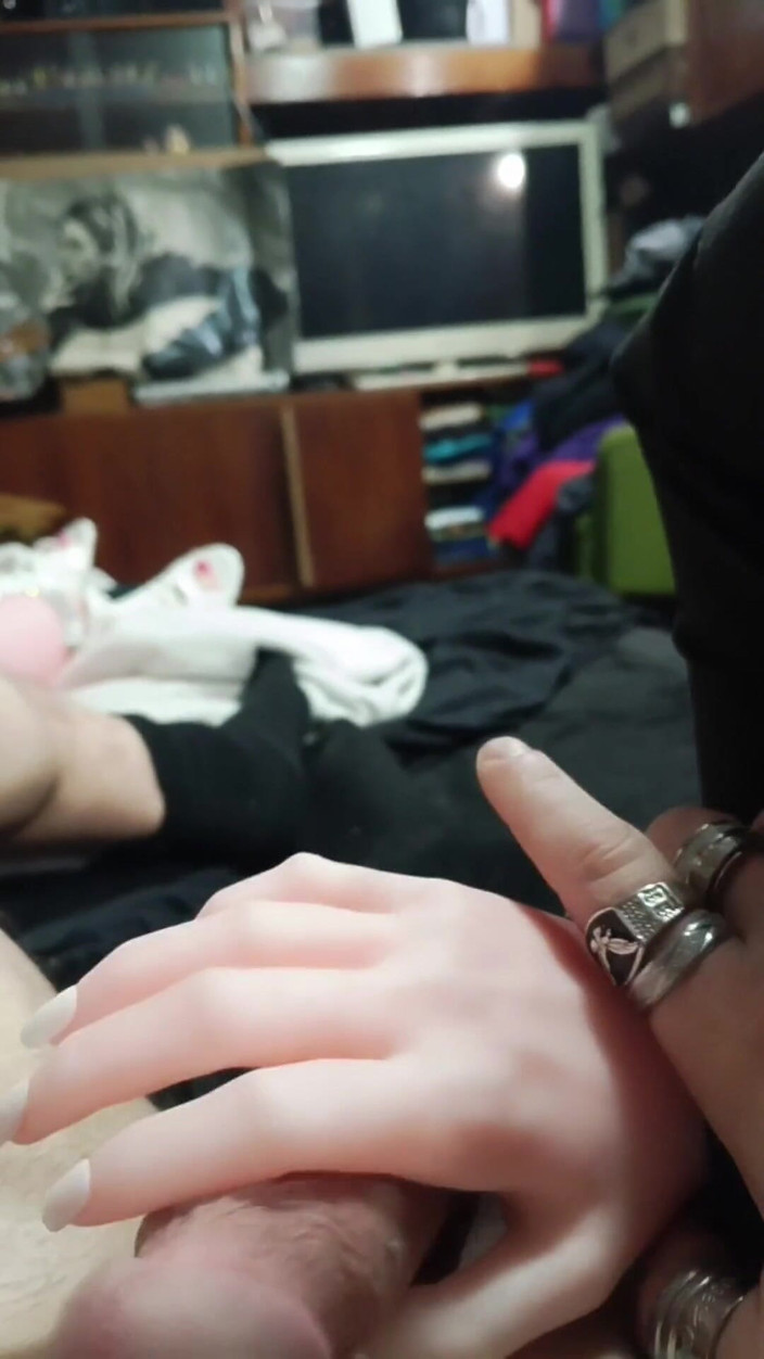 kickerscooter: POV - natte aftrekbeurt en klaarkomen op Hana