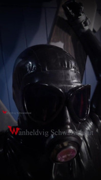 Rikki Drone Training Steel Plug, Vibrating Toys, Gas Mask & Intense Sensory Overload
