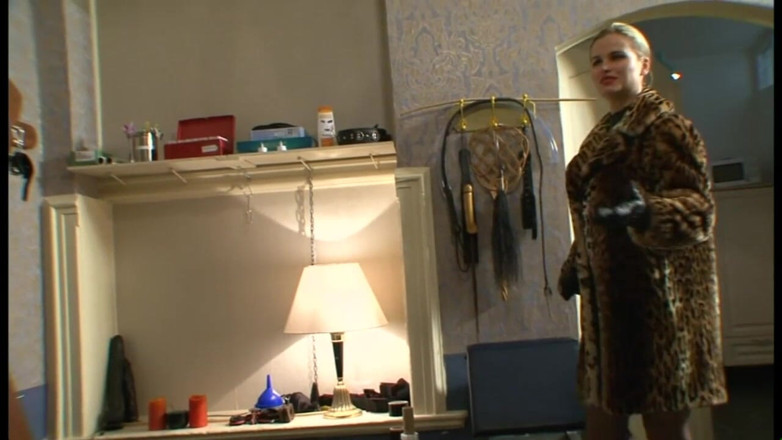 Absolute BDSM films - The original: Masked man big cock pinching humiliating