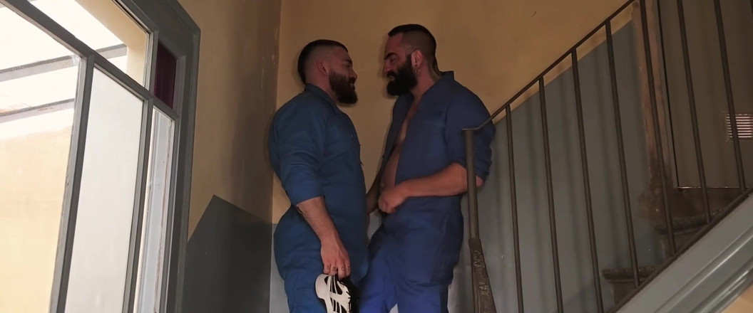 The Bearded Master: Páchnoucí dělníci. Zpocený pižmový sýr Muž Smrdí chcaní fetiš