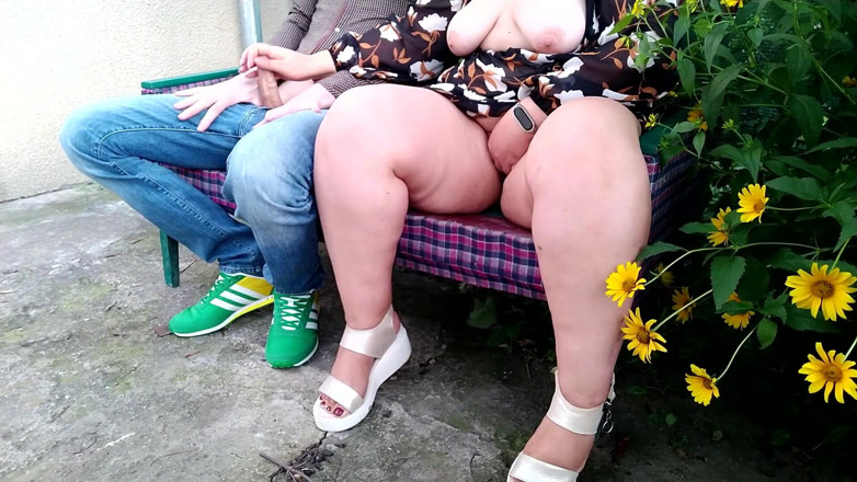 OurFetishLife: Natural breasted milf fingers herself and gets my cum in...