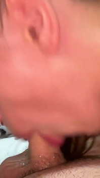 Deep Throat Training. Cum Drooling Mouth Fuck