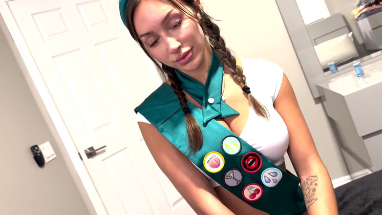 Teddy Tarantino: Horny Girl Scout Sisi Rose Has Rough Sloppy Sex