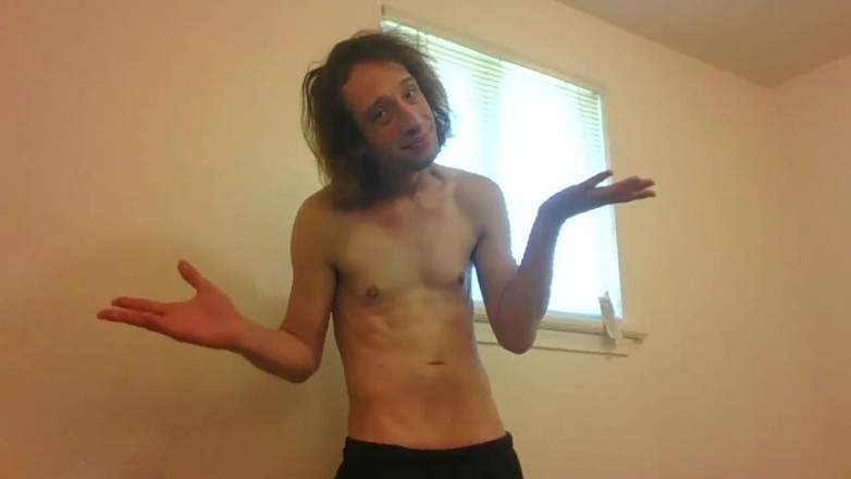 LilTaste: Topless Transgirl Taking Hormone Replacement Pills; Almost a Year on...