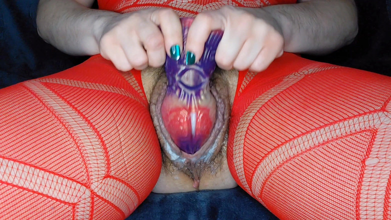 LunaXscorpia: レッドストッキングとドリッピングクリーム