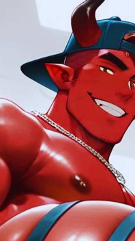 Anime Hentai Mladý Démon sval Gay anál