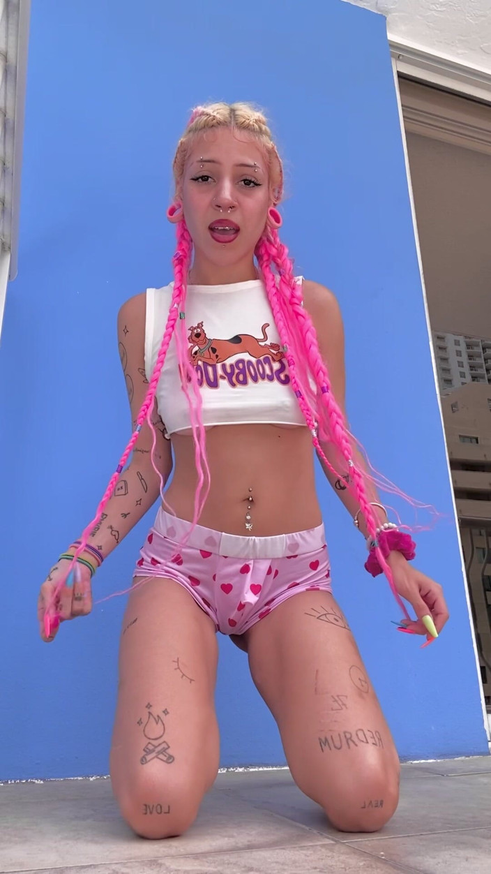 Nali Marie: POV Your Big Stepsister Gets Freaky Strip-tease Pigtail Braids Dirty...