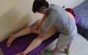 College Princess: Lustful Client of a Massage Therapist
