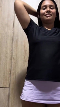 Stepsister Asks Me to Record Her Exercises for Tiktok and They End up Doing Something Else.