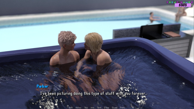 Porny Games: Il suo desiderio del patrigno wack - jacuzzy divertente con la...