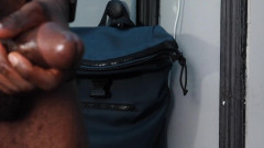 Big black cock BBCee: Odpolední práce hlazení mého velkého černého ptáka