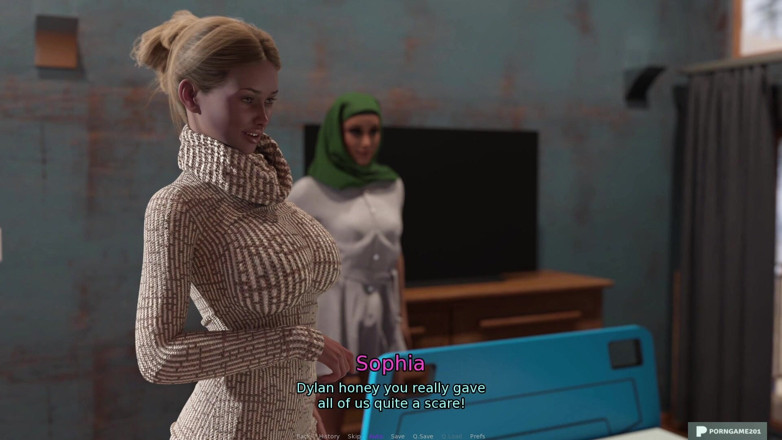 Porngame201: Istri dan ibu tiri - awam fanmade di motel edisi #6