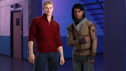 Femboy Maaya: Dominic: the Straight Man