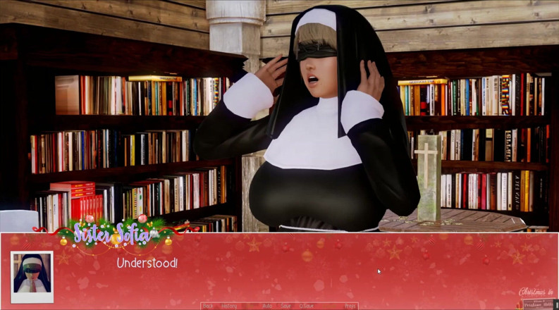 Cumming Gaming: Unlimited Christmas [xmas hentai porn play] ep.15 stepsister Sophia the nun...