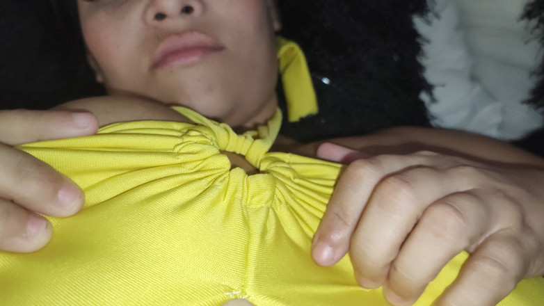 Uncut Lil Midget and Latina Freaky Friends: Big Latina White Boobs