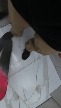 A Giant Skate Plays with a Tiny Human and Then Eats Him.