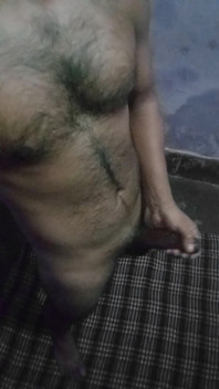 Jerking My Big Dick in Home Alone