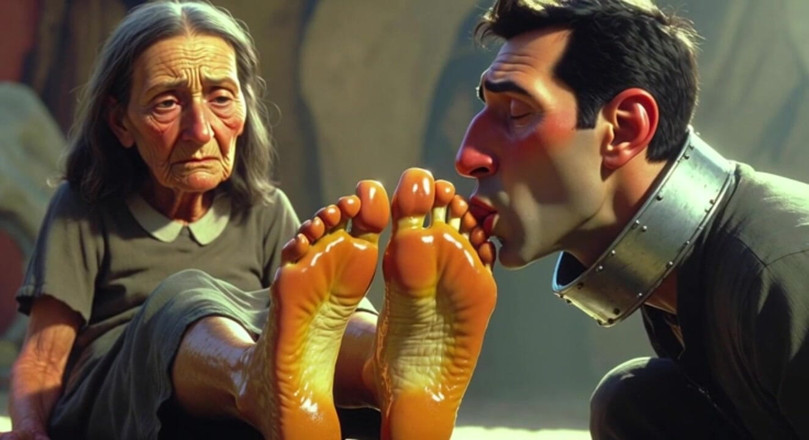 YOUR BEST FANTASY: Man Devoted to Old Womens Feet in Asylum