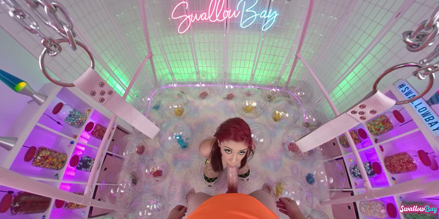 Swallowbay 2D: Teen Horny Redhead Xxlayna Marie Fucks Roughly