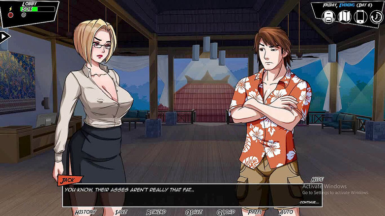 Dirty GamesXxX: Le désir paradisiaque : une île remplie de modèles sexy - épisode 20