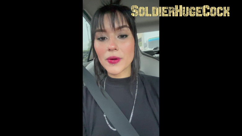SoldierHugeCock: ฉันพาเธอกลับบ้านแล้วเธอจ่ายด้วยการอมควยฉัน