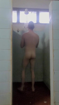 I Am Hot Fun Showering My Foreskin at Country Club