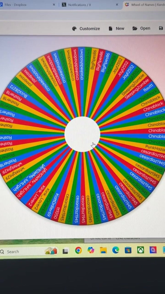 Black Friday Raffle (Harley Sin) Black Friday Raffle (Harley Sin)