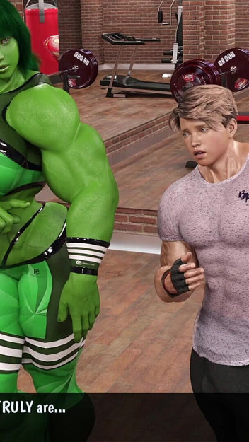 Extreme Muscle Domme Goddess