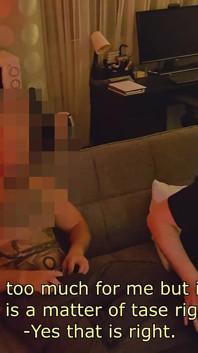 Primera vez anal para Steven mientras tenemos sexo y él come su propio semen (cuarta visita)