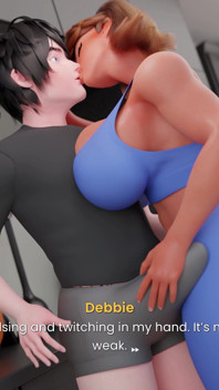 Wielki gruby tyłek BBW macocha MILF z Ogromnymi cyckami dostaje jej samotną cipkę jebana ciężko i szybko. Pasierb creampies Her - Mansion Days