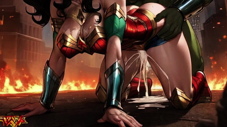 Spicy Toons: 精彩的女人大战贪得无厌的绿巨人，完整电影