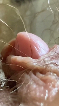 Big clit giantess with model train people extreme close up