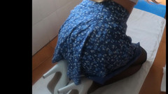 Ane Get Horny: 自我射精和从屁股面部撒尿！我真的很喜欢