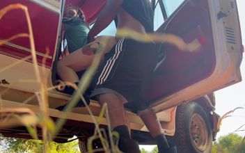 Stop Back Roading and Fuck Me – Outdoor Sex Almost Caught
