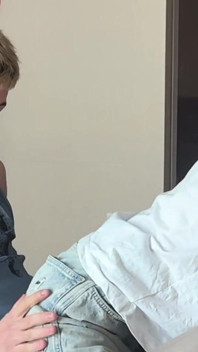 The Guy Distracted His Stepbrother From His Lessons, Licks His Asshole Part 1