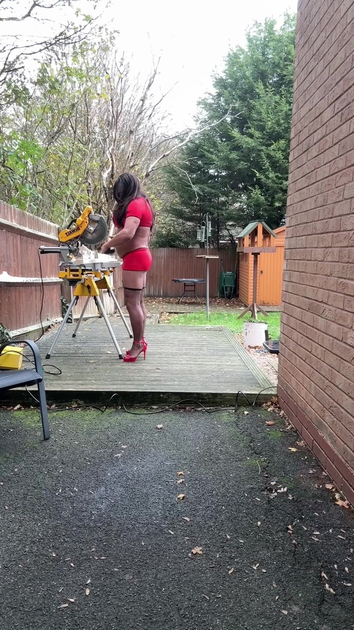 Kelly CD 2022: Sexy Crossdresser Kellycd2022 DIY Kelly Styl v síťovaných punčochách a...