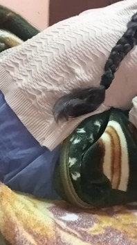 My cute stepsister share her bedroom and give me blowjob before hard fucking and sucking