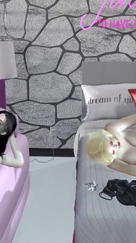 Cheating Digital Diva of the Night Shift - 3D Animation Hentai