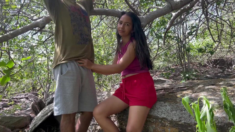 Xhacamisinha: Fucked Her Ass in the Woods Outdoors While Her Husband...