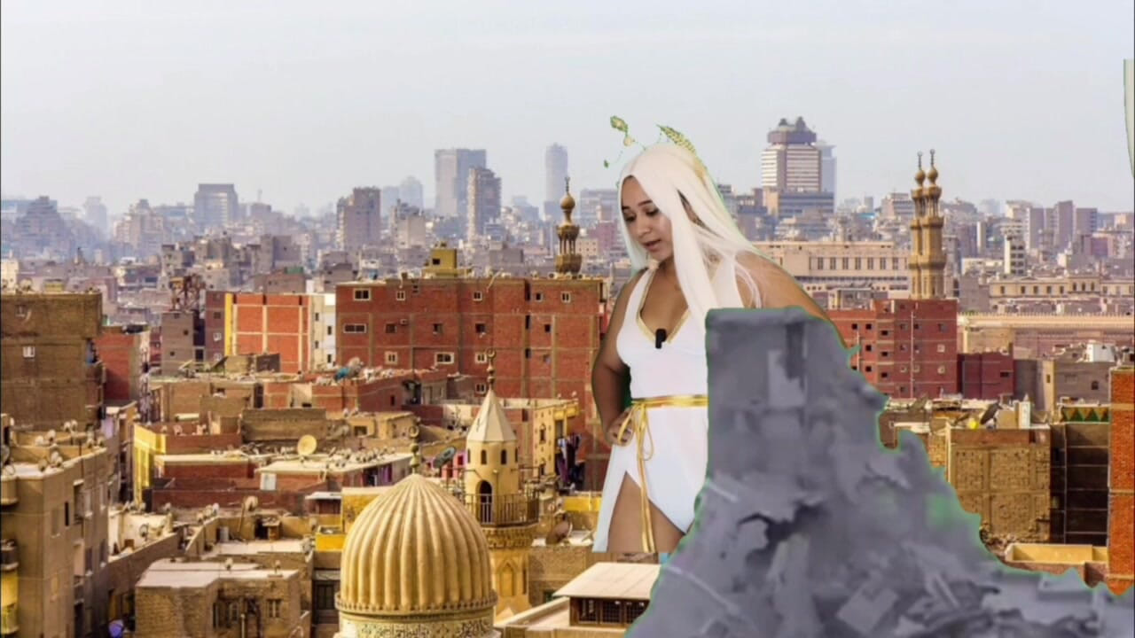 Greek Goddess Becomes Giant and Hot