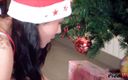 Best Nylon Feet Videos: Petra w swoim świątecznym duchu