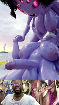 Thicc Milky Waifu Busts a Huge Nut