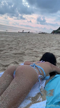 Erotic Ass Massage on the Beach, Naughty Fun in the Ocean