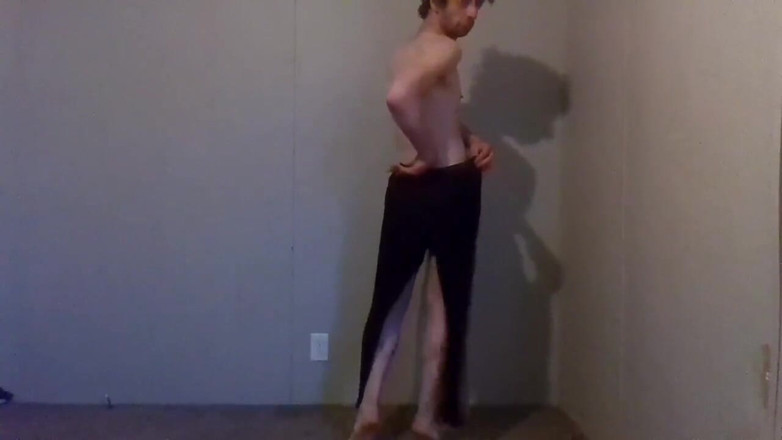LilTaste: Zkoušení oblečení na oblékání a svlékání - Black Jeggings část 7