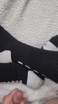 Cum on Nike Elite Socks