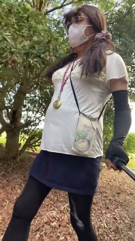 No. 331: a Walk Without a Skirt