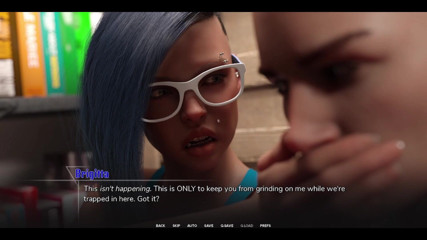 AVN Teller: Taboo University 114 - emo tatuata college mi fa una sega nell'armadio