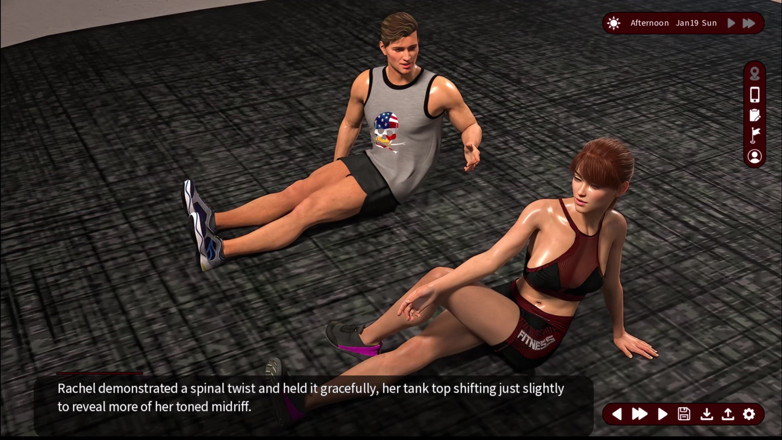 Johannes Gaming: Arzu fısıltıları - sadık yol 8 spor salonuna gittik ve harika hissettim